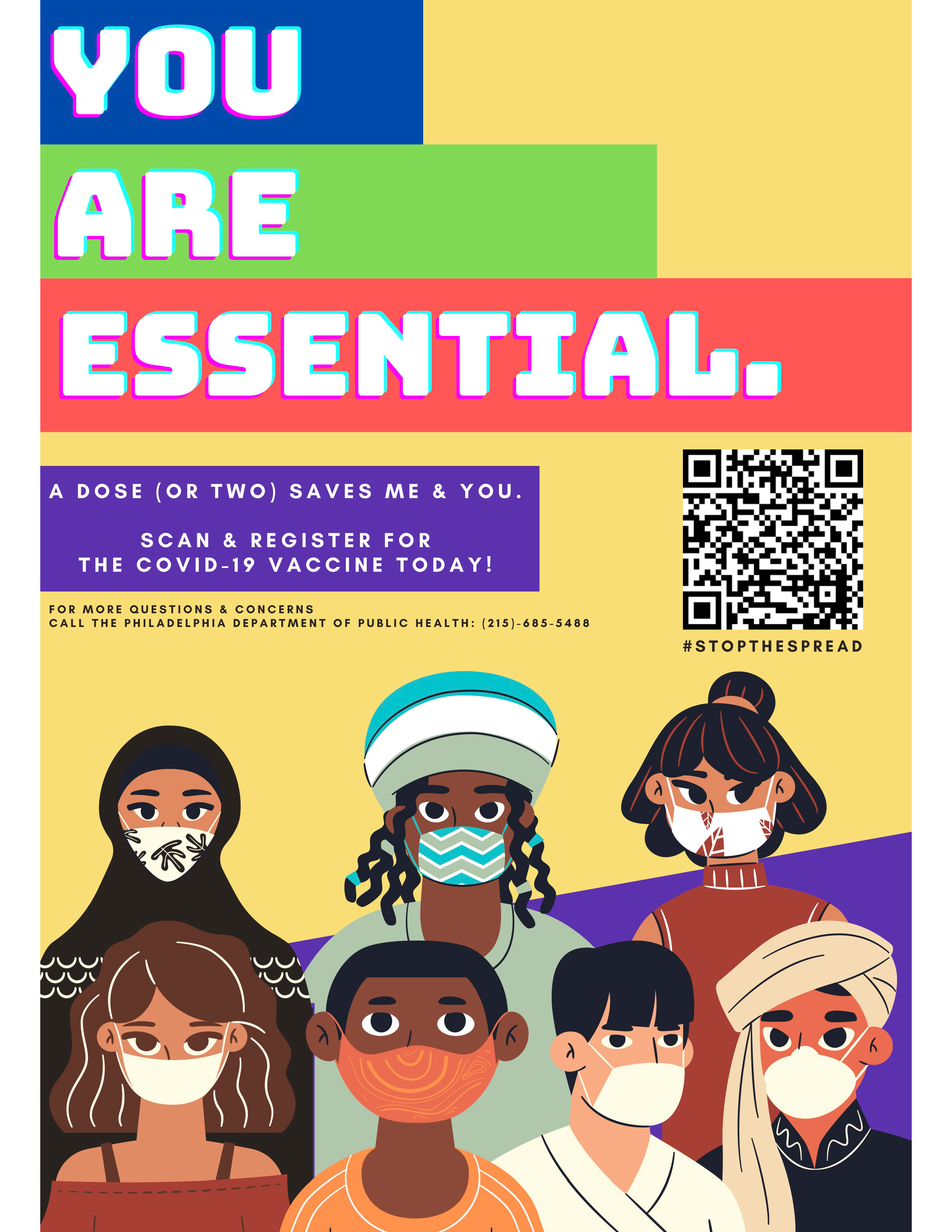 You are essential. A dose (or two) saves me and you.
